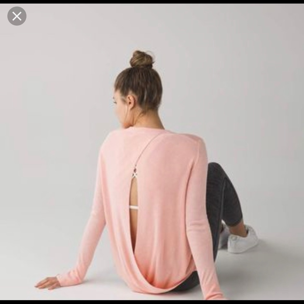 Bring it back bend lululemon Blush sweater